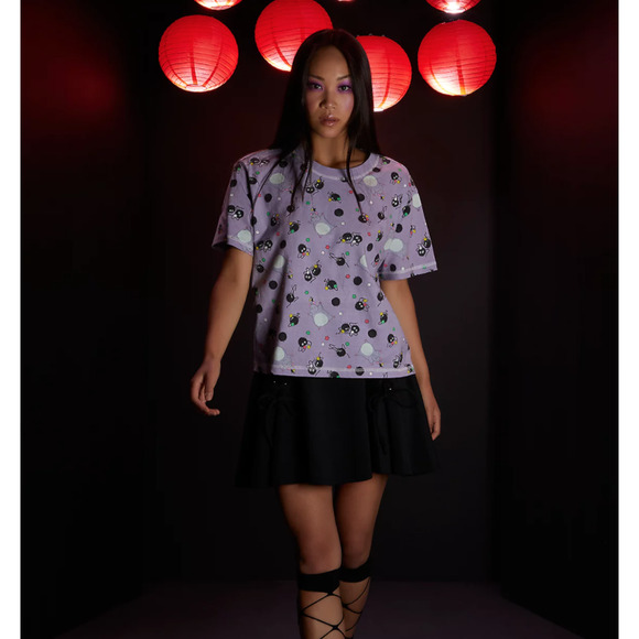 Studio Ghibli Spirited Away Soot Sprite Boxy Tee Shirt - Picture 2 of 3